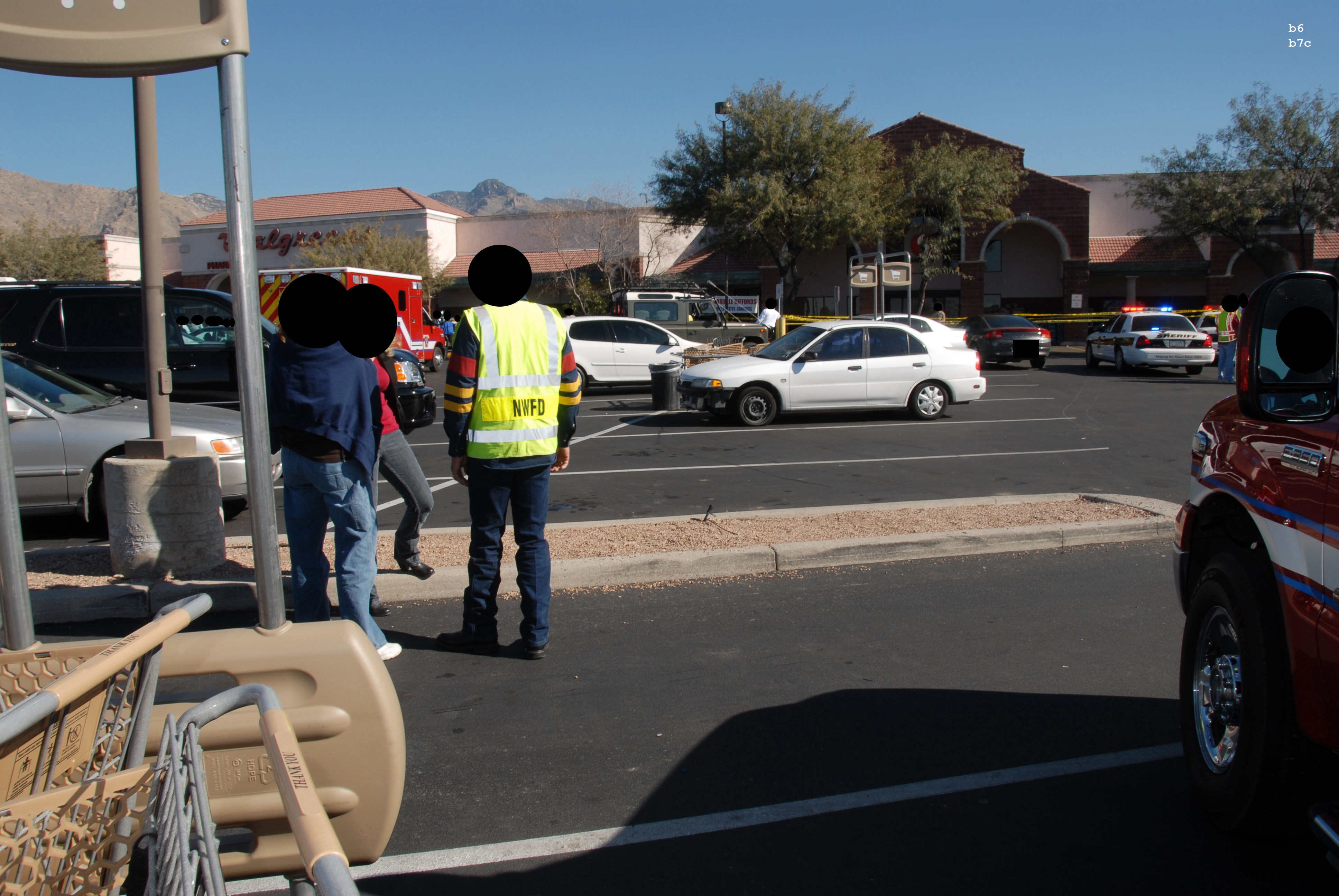 FBI Records: The Vault — 2011 Tucson Shooting Crime Scene - Photograph 530