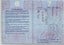 Richard Murphy Passport Photo 5 - Pages six and seven of Richard Murphy's canceled passport